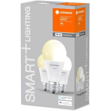 ΣΕΤ 3x Λάμπα Dimmer LED SMART+ E27/14W/230V 2700K Wi-Fi - Ledvance