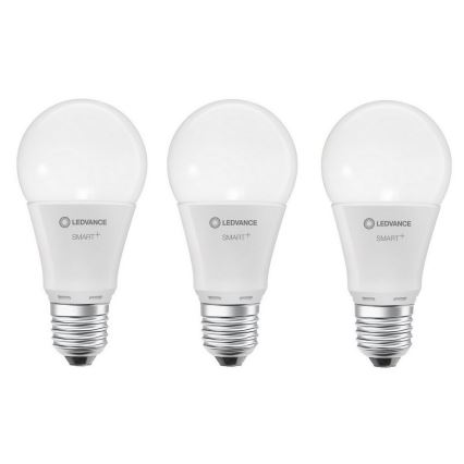 ΣΕΤ 3x Λάμπα Dimmer LED SMART+ E27/9W/230V 2700K-6500K Wi-Fi - Ledvance