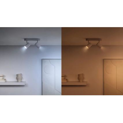 ΣΕΤ 3x Λάμπα LED RGBW Dimmable PAR16 GU10/4,7W/230V 2200-6500K Wi-Fi - WiZ