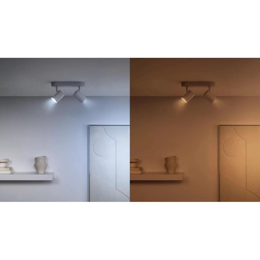 ΣΕΤ 3x Λάμπα LED RGBW Dimmable PAR16 GU10/4,7W/230V 2200-6500K Wi-Fi - WiZ