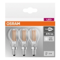 ΣΕΤ 3x Λαμπτήρας LED BASE P40 E14/4W/230V 4000K – Osram