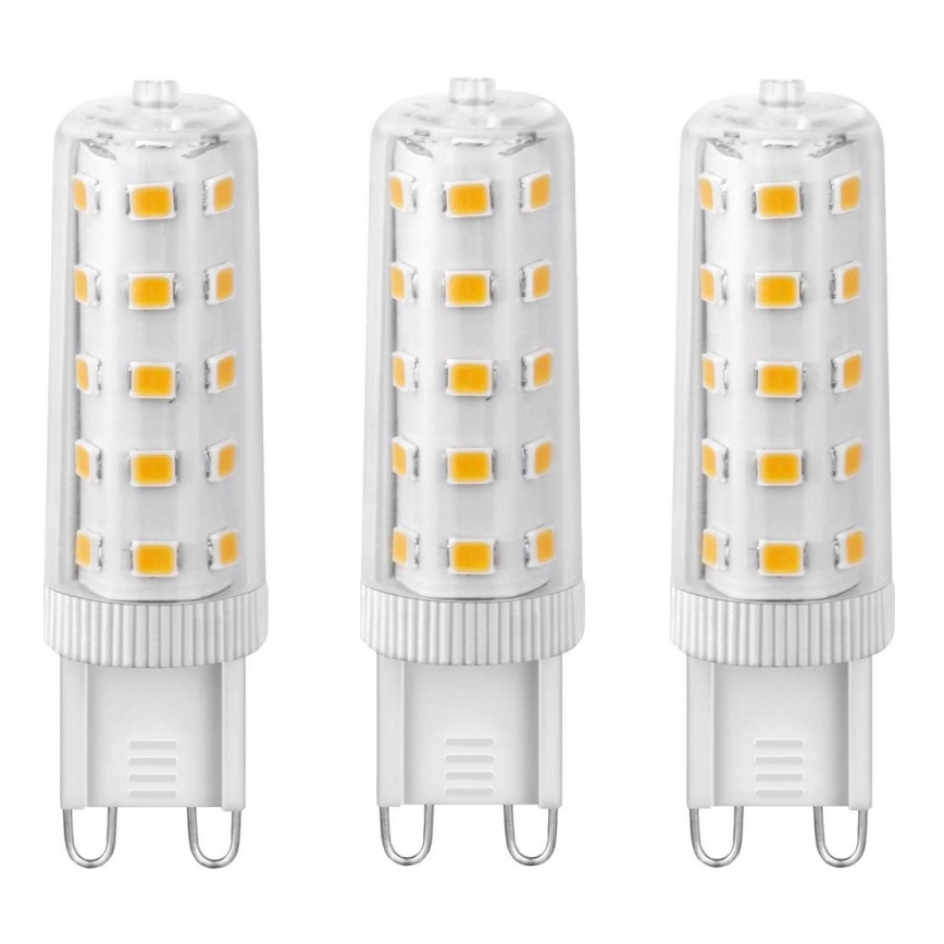 ΣΕΤ 3x Λαμπτήρας LED ECOLINE G9/4,5W/230V 3000K - Brilagi