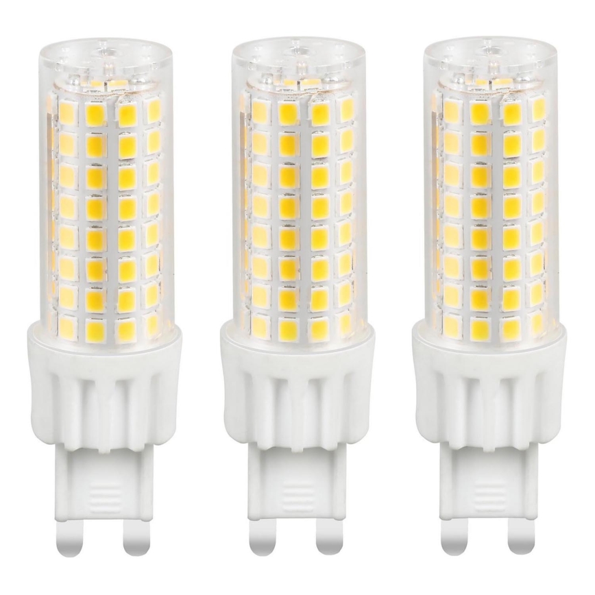 ΣΕΤ 3x Λαμπτήρας LED ECOLINE G9/7W/230V 3000K - Brilagi
