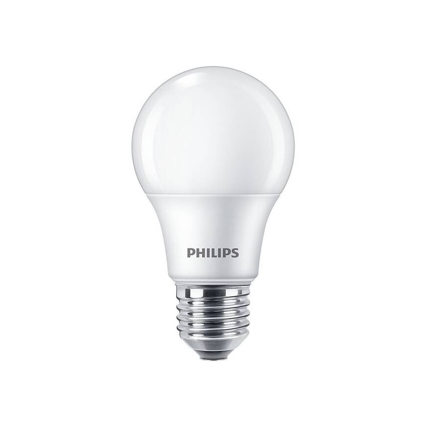 ΣΕΤ 3x Λαμπτήρας LED Philips A60 E27/8W/230V 2700K