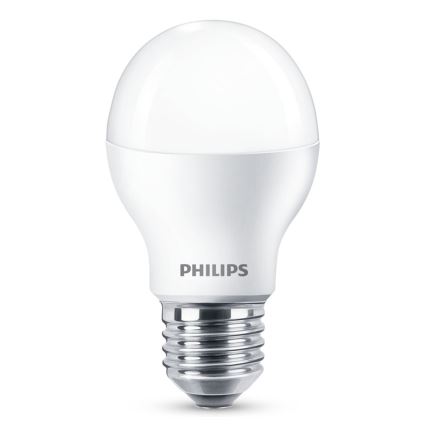 ΣΕΤ 3x Λαμπτήρας LED Philips E27/6W/230V 2700K