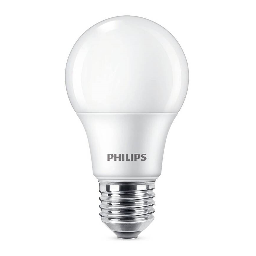 ΣΕΤ 3x Λάμπες LED Philips A60 E27/8W/230V 6500K