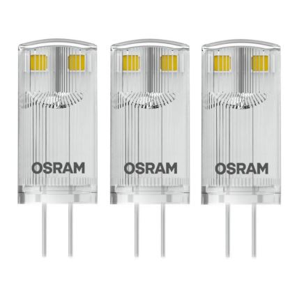 ΣΕΤ 3x LED Λαμπτήρας G4/0,9W/12V 2700K - Osram