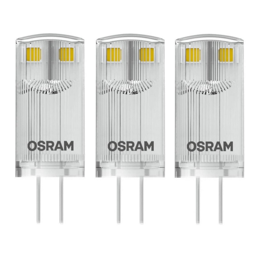 ΣΕΤ 3x LED Λαμπτήρας G4/0,9W/12V 2700K - Osram