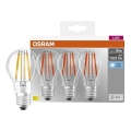 Σετ 3x LED λαμπτήρων BASE CLASSIC FILAMENT A60 E27/11W/230V 4000K - Osram