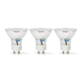 Σετ 3x LED λάμπες GU10/4,5W/230V 2700K