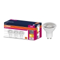 Σετ 3x LED λάμπες προβολέα PAR16 GU10/6,9W/230V 2700K 60° - Osram