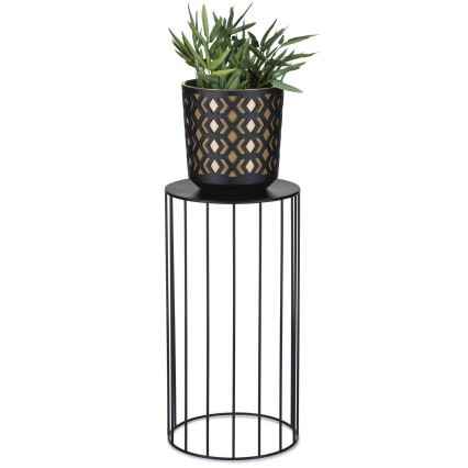 ΣΕΤ 3x Σταντ για λουλούδια LOFT μαύρο