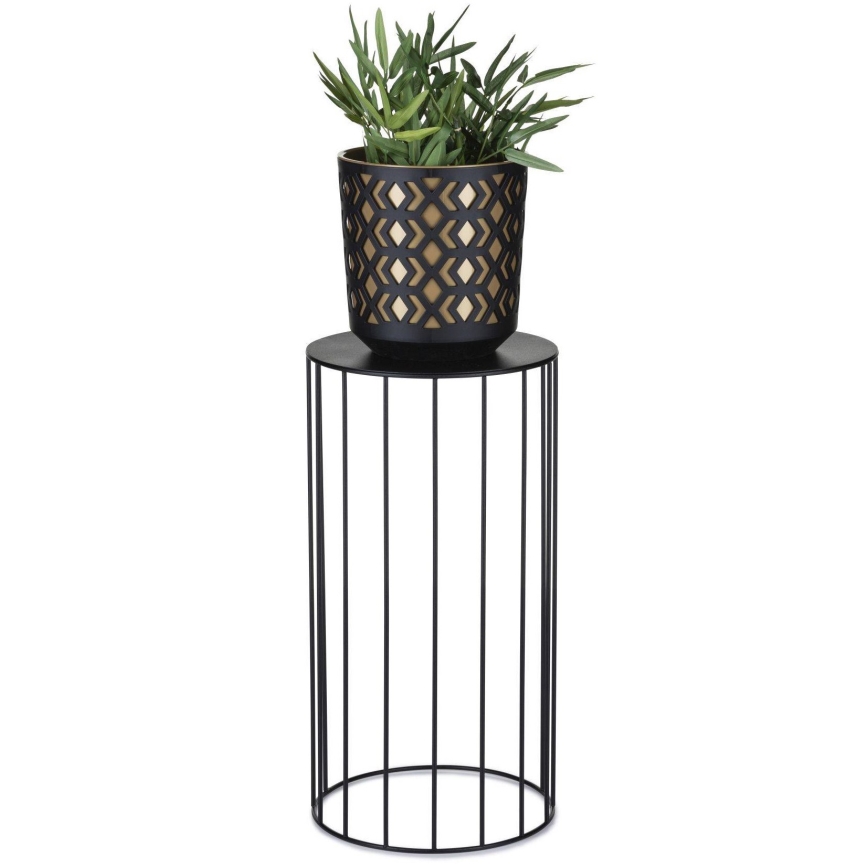 ΣΕΤ 3x Σταντ για λουλούδια LOFT μαύρο