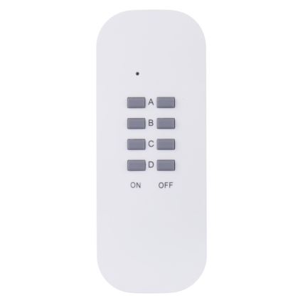 ΣΕΤ 3x Πρίζες με τηλεχειριστήριο 230V + 1x CR2032