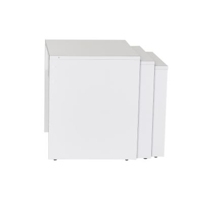 ΣΕΤ 3x Τραπεζάκι σαλονιού λευκό