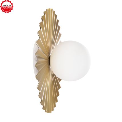 ΣΕΤ 3x επιτοίχια φωτιστικά SUNPLISS 1xG9/10W/230V χρυσό/εκρού