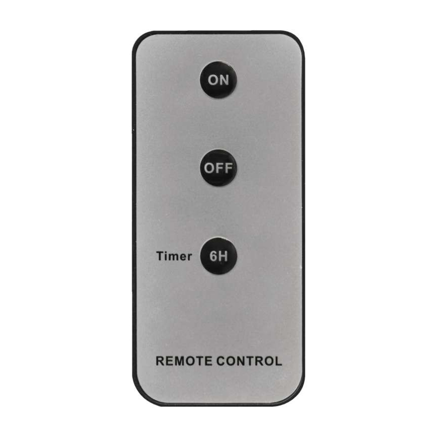 ΣΕΤ 3x Χριστουγεννιάτικα στολίδια LED 3xLED/3x3AAA + τηλεχειριστήριο