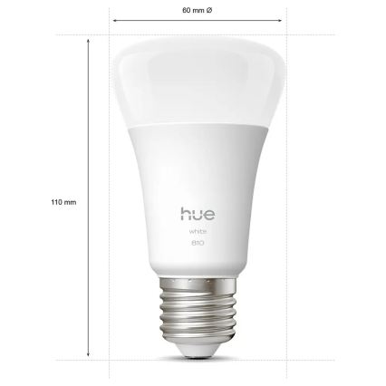 Σετ 4 τεμαχίων ρυθμιζόμενων λαμπτήρων LED Philips Hue WHITE E27/7W/230V 2700K