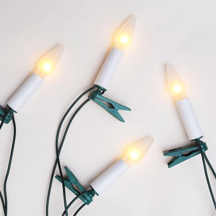 ΣΕΤ 4 x Λαμπάκια ανταλλακτικά FELICIA E10/14V/0,1A λευκό, Κατασκευάζονται στην Ευρώπη