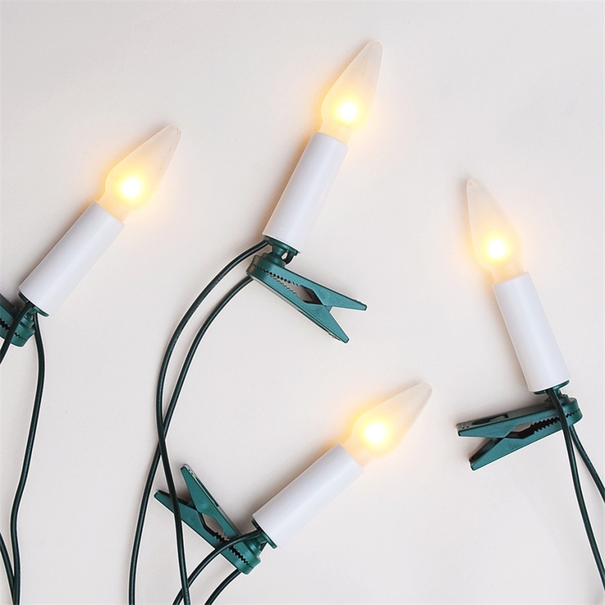 ΣΕΤ 4 x Λαμπάκια ανταλλακτικά FELICIA E10/14V/0,1A λευκό, Κατασκευάζονται στην Ευρώπη