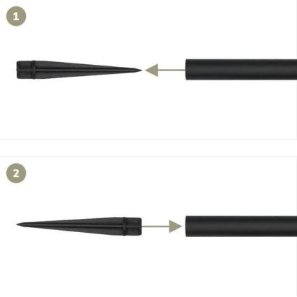 ΣΕΤ 4x LED Ηλιακό Φωτιστικό 4xLED/3,6V 1xAAA IP44 100 mAh