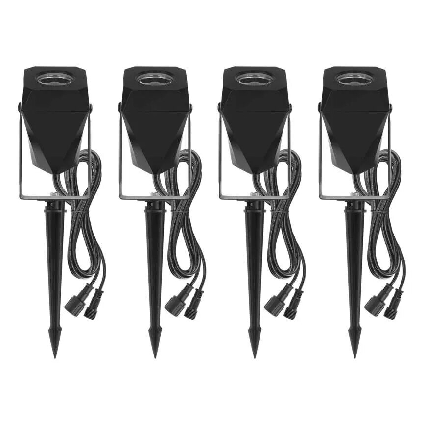 ΣΕΤ 4x LED RGBIC Dimming Εξωτερικού χώρου φωτιστικό LED/7W/230V 3000-6500K IP65 Wi-Fi Tuya