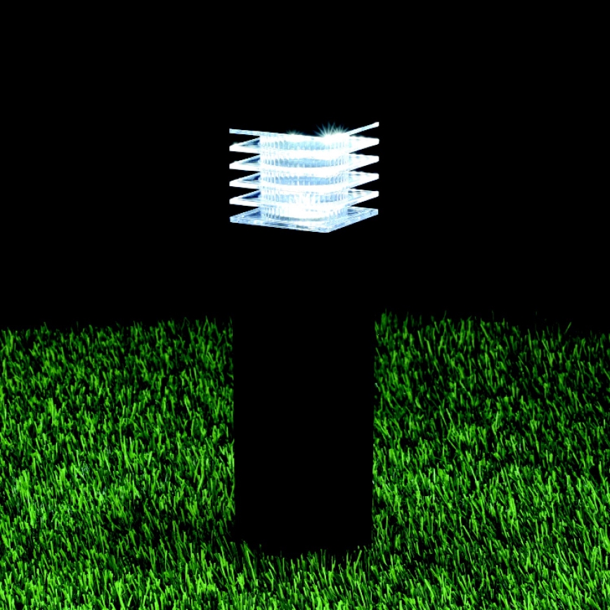 ΣΕΤ 4x Ηλιακή λάμπα LED LED/0,06W/1,2V 1xAAA 6000K IP44 100 mAh