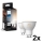 Σετ 4x ρυθμιζόμενες LED λάμπες Philips Hue WHITE AMBIANCE GU10/4,2W/230V 2200-6500K