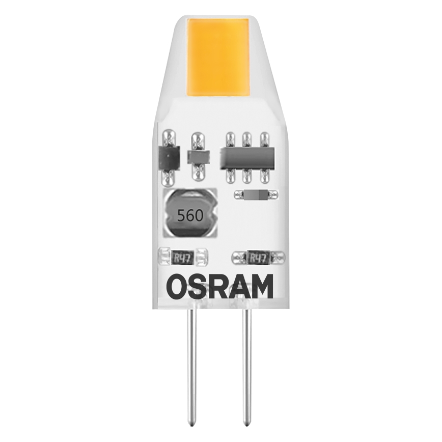 Σετ 5 τεμ. LED λαμπτήρων PIN MICRO G4, 1W, 12V, 2700K - Osram