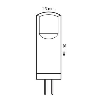Σετ 5 τεμ. LED λάμπες PIN G4 1,8W/12V 2700K - Osram