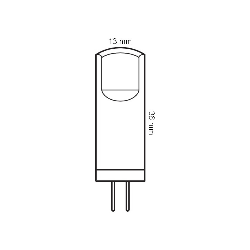 Σετ 5 τεμ. LED λάμπες PIN G4 1,8W/12V 2700K - Osram
