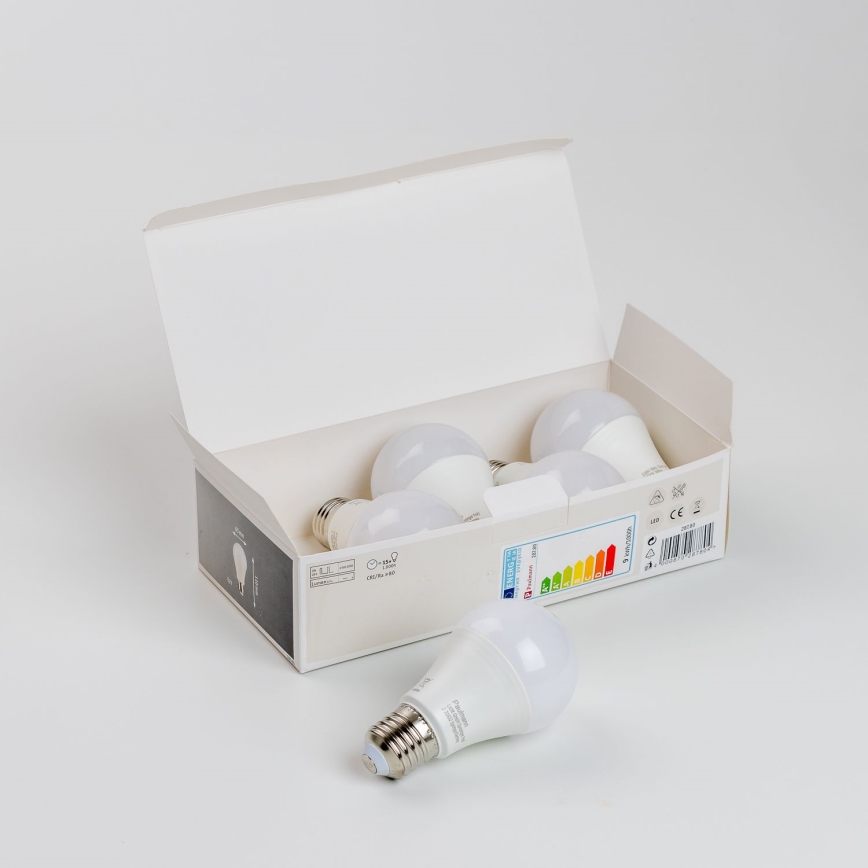 ΣΕΤ 5x Λαμπτήρας LED A60 E27/9W/230V 2700K - Paulmann 28780