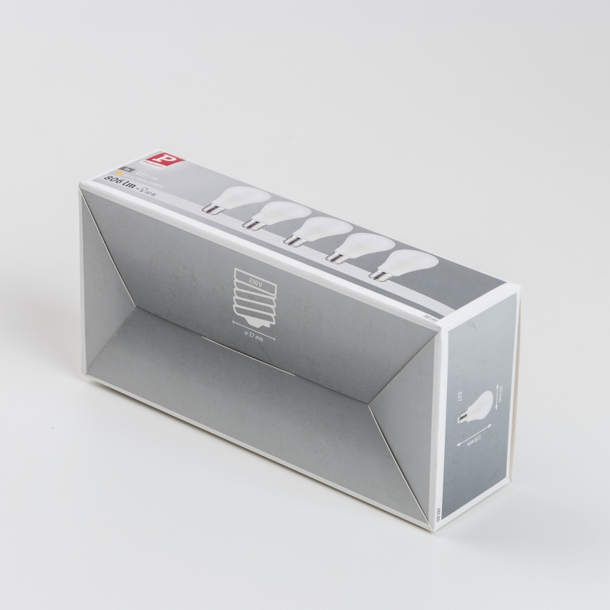 ΣΕΤ 5x Λαμπτήρας LED A60 E27/9W/230V 2700K - Paulmann 28780