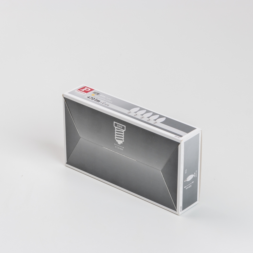 ΣΕΤ 5x Λαμπτήρας LED E14/5,5W/230V 2700K - Paulmann 28782