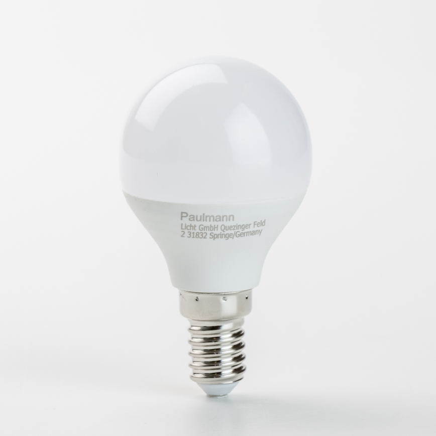 ΣΕΤ 5x Λαμπτήρας LED P45 E14/5,5W/230V 2700K - Paulmann 28783