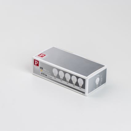 ΣΕΤ 5x Λαμπτήρας LED P45 E14/5,5W/230V 2700K - Paulmann 28783