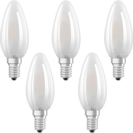 ΣΕΤ 5x Λαμπτήρας LED VINTAGE E14/4W/230V 2700K - Osram
