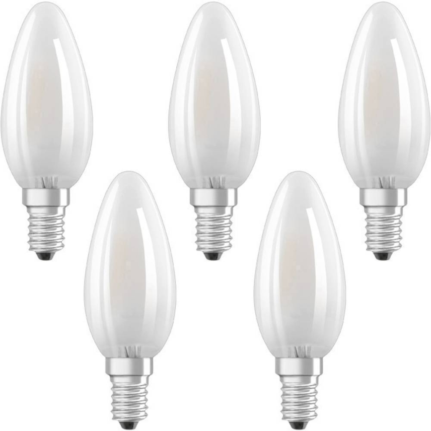 ΣΕΤ 5x Λαμπτήρας LED VINTAGE E14/4W/230V 2700K - Osram