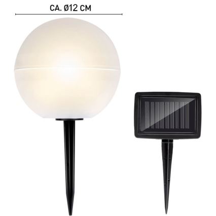 ΣΕΤ 5x Ηλιακό φωτιστικό LED LED/3,2V πολύχρωμα