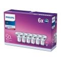 Σετ 6 LED λαμπτήρες Philips GU10/4,6W/230V 4000K