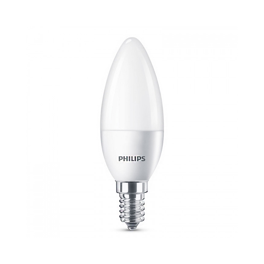ΣΕΤ 6x Λαμπτήρας LED Philips E14/5,5W/230V 2700K