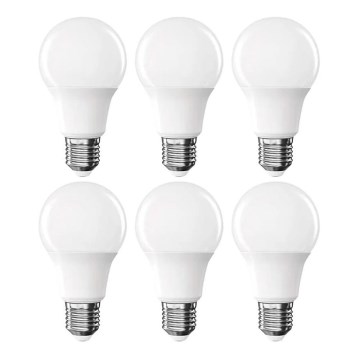 Σετ 6x LED λάμπες A60 E27/8,8W/230V 4000K
