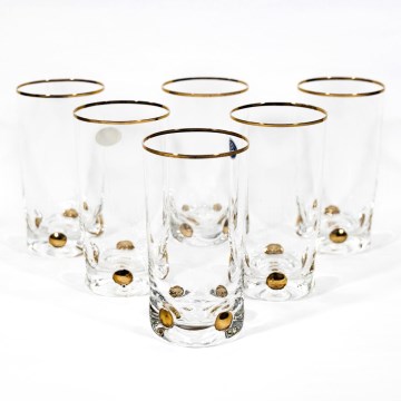 Σετ 6x ποτήρια 250 ml γυαλί