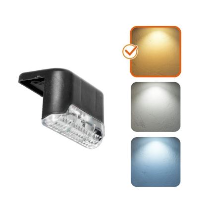 ΣΕΤ 8x LED Ηλιακό Φωτιστικό Σκάλας LED/0,06W/1,2V 3000K IP44 600 mAh