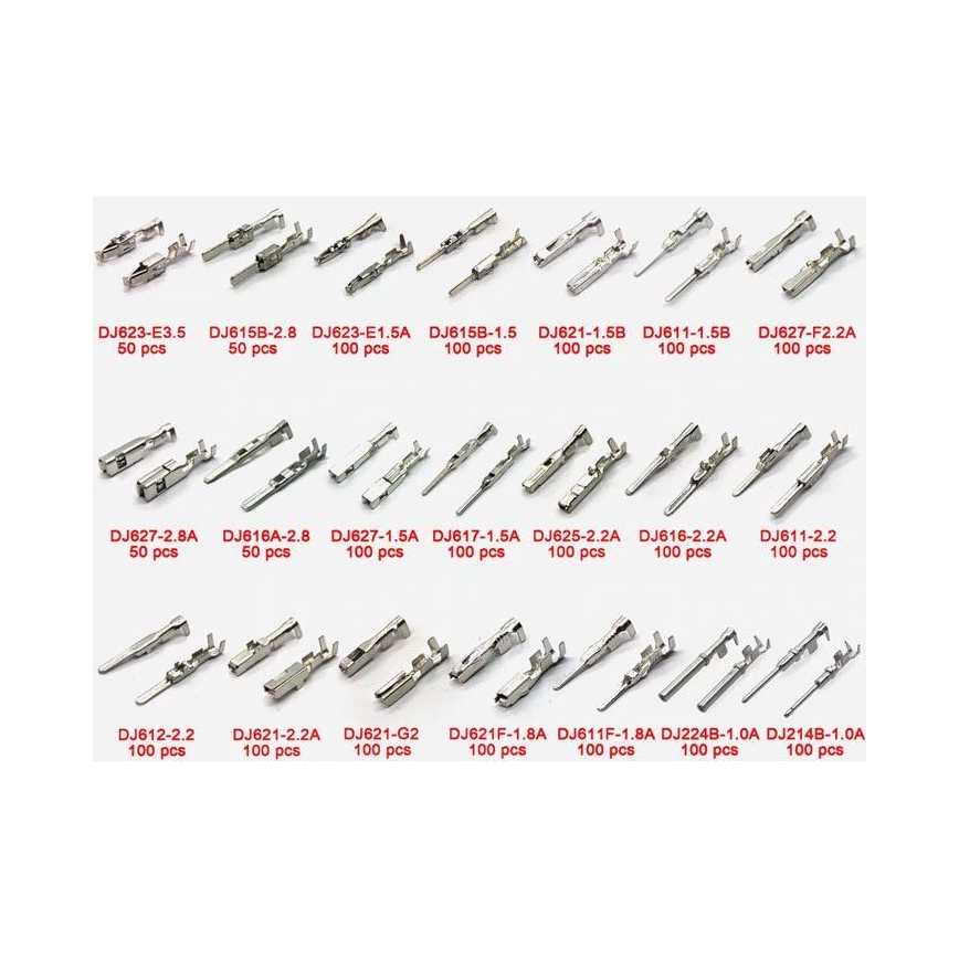 Σετ ακροδεκτών για βύσματα αυτοκινήτου 1980 τμχ