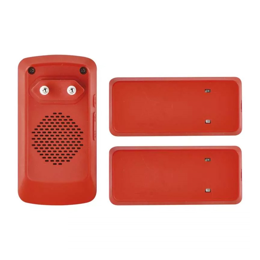 ΣΕΤ Ασύρματο κουδούνι με πρίζα + 2x μπουτόν 230V IP44