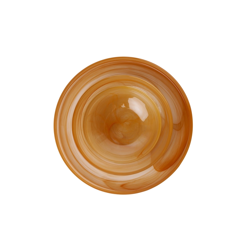 Σετ φαγητού 18 τεμ. πορτοκαλί/γυαλί