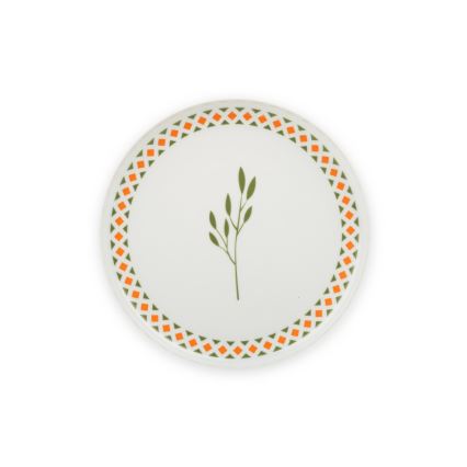 Σετ φαγητού 24 τεμ. πολύχρωμο/πορσελάνη