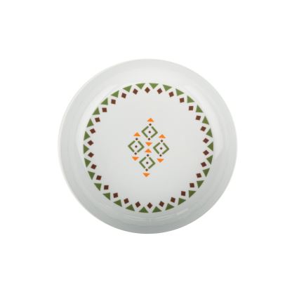 Σετ φαγητού 24 τεμ. πολύχρωμο/πορσελάνη