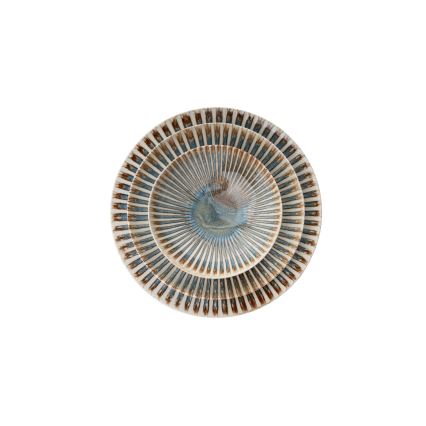 Σετ φαγητού 24 τεμ. πολύχρωμο/πορσελάνη